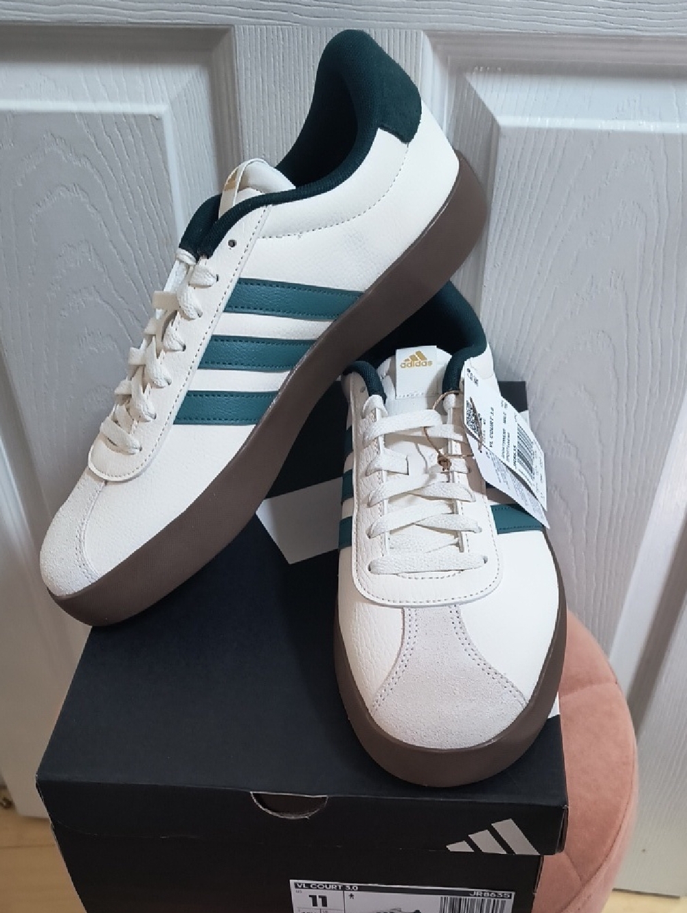 Adidas VL Court 3.0 Shoes Size 11 NIB - Picture 3 of 8